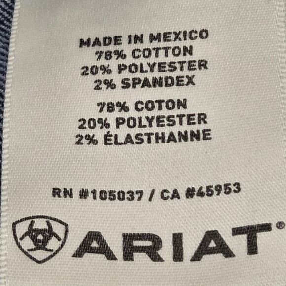 Ariat REAL Women Denim Mid Rise Stretch Boot Cut Jean Size 33x25 Short Inseam - Picture 7 of 13